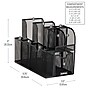 Mind Reader 10-Compartment Metal Coffee Organizer, Black (MESHCAD-BLK)~#|#~E7FC7A88-BBB5-437B-81BAFE4E0BDEB989_sc7