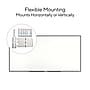 TRU RED™ Melamine Dry Erase Board, Black Frame, 8' x 4' (TR59357)~#|#~E7FEEBD6-D7F7-4DF5-AEBAE93EBF05F107_sc7