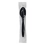 Dixie Individually Wrapped Plastic Teaspoon, Heavy-Weight, Black, 1000/Carton (PTH53C)~#|#~E8020F9A-1742-4F2A-A2AEB8EFFF35936C_sc7