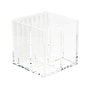 Russell+Hazel Bloc 2-Compartment Stackable Acrylic Pencil Cup with Monthly Calendar, Clear/Gold (93917)~#|#~E8034482-2D3E-4FB2-BDBC90F97D390883_sc7