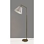 Adesso Lyra 60" Antique Brass Floor Lamp with Empire Shade (2608-21)~#|#~E805A11F-7F6B-4A00-92E44B1A347E16EC_sc7