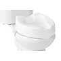 Medline Raised Toilet Seat with Side Locks, 4" H, 350 lb. Capacity, White (G4-400RX1)~#|#~E80F1379-3CE6-475D-9F8FDE28A3025D0A_sc7