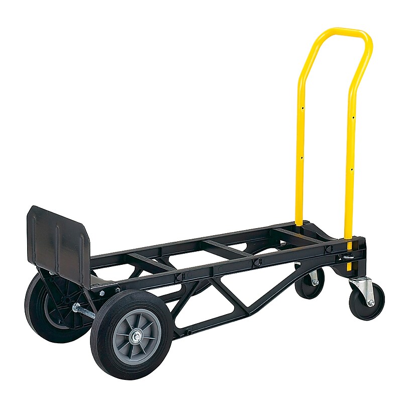 Harper Trucks Ult Lite Convertible Hand Truck, 700 lb. Capacity, Black/Yellow (PGDY8635P) image 1