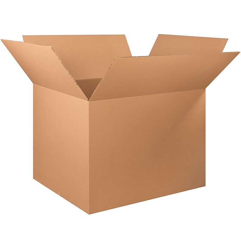 48" x 40" x 36" Shipping Boxes, 48 ECT, Double Wall, 5/Bundle (HD484036DW) image 1