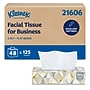 Kleenex Professional Facial Tissue, 2-ply, White, 125 Tissues/Box, 48 Boxes/Carton (21606)~#|#~E81A775C-39EF-4B1C-9ADB6CE384CA148B_sc7