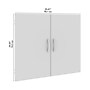Bush Business Furniture Studio C Bookcase Door Kit, Natural Elm (SCB236NE)~#|#~E81AA10E-3DE0-4BA3-A96F9496252EE218_sc7