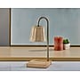 Simplee Adesso Ridgley Candlewarmer 13.25" Halogen Table Lamp, Antique Brass (SL1190-21)~#|#~E81DCA10-D9FA-4F4A-BD8E2682FE7C0AED_sc7
