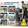 Alpine Industries Caution Wet Floor Sign, Yellow, 10/Pack (ALP498-20-10PK)~#|#~E81F8DBC-092D-4A50-A8BA38352736E382_sc7