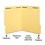 Staples® Reinforced Classification Folder, 2" Expansion, Letter Size, Yellow, 50/Box (ST18343-CC)~#|#~E82129A6-0542-43AD-B5A6015E7E42642B_sc7
