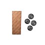 CONTROLTEK Coin Wrapper, Kraft/Orange, 1000/Pack (CNP57025)~#|#~E8222935-7346-48F1-94B21B2149A93052_sc7