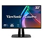 ViewSonic 32" 4K UHD 60Hz LCD Monitor with 100W USB-C, 100% sRGB, Advanced Ergonomics, Black (VP3256A-4K)~#|#~E8256AD4-E4B0-40A8-AB94515E64A68EE4_sc7