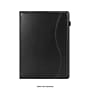 SaharaCase Indy 12" Hand Strap Folio Case for Microsoft Surface Pro, Scorpion Black (TB00480)~#|#~E827AFE2-FE72-4FB6-B6FEE08B6A08F345_sc7