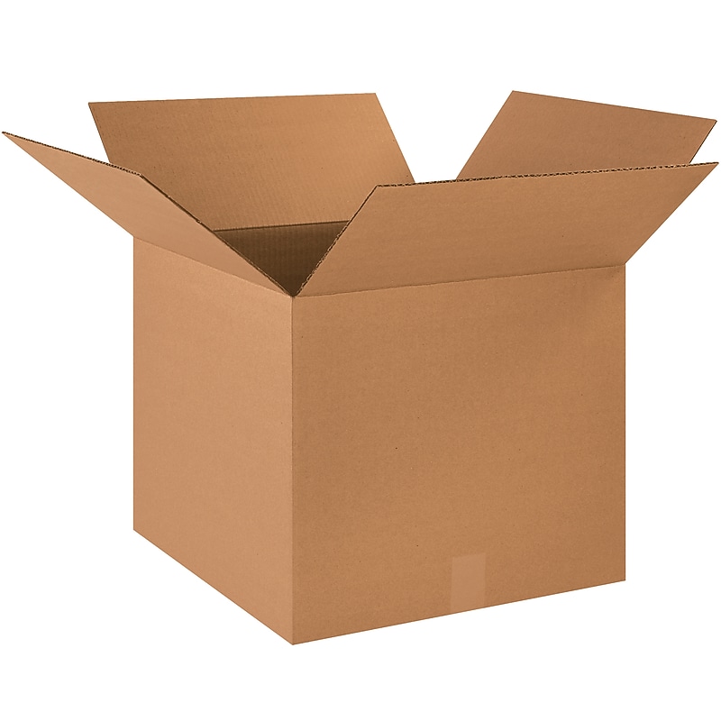 18" x 18" x 16" Shipping Box, 32 ECT, 20/Bundle (BS181816) image 1