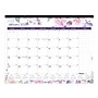 2026 Blueline Colorful Passion Floral 22" x 17" Monthly Desk Pad Calendar, Multi (C194113)~#|#~E82EBFB5-3134-4C89-B960568A573AFCCD_sc7