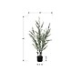 Monarch Specialties Inc. 44" Artificial Eucalyptus Tree in Pot (I 9561)~#|#~E83DE27C-66D0-4DCD-99DB6C966A816CBC_sc7