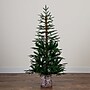Nearly Natural 5-ft Artificial Woodland Fir Christmas Tree in Decorative Planter (T4796)~#|#~E83FCBA8-4A9A-4302-85F3F74DB0B4E06C_sc7