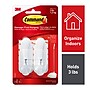 Command Medium Wire Hooks, 3 lb., White, 2/Pack (17068)~#|#~E841BDD0-B9BE-478F-AB9B376AF9ABD6EA_sc7