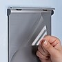 Azar Door Sign Snap Frame, 8.5" x 11", Wall Mounted, Gray, Metal, 10/Pack (300197)~#|#~E842A9A1-40B7-4B61-B601994D55EC6BA3_sc7