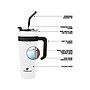 HYDRAFLOW Capri Stainless Steel Vacuum Insulated Tumbler, 40 oz., Navy (267341)~#|#~E8432502-1337-440B-9A542CE196D3D405_sc7