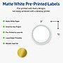 Avery Laser/Inkjet Circle Multipurpose Labels, 2" Dia., White, 120/Pack (S00D2G)~#|#~E84387DC-58BA-4E9E-927D8564A552C1A0_sc7