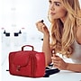 Karla Hanson 9.8" Toiletry Bag, Water Resistant, Red (95006RED)~#|#~E843D977-708C-488B-B31C341A0C85644A_sc7