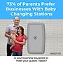 Koala Kare Baby Changing Station, Vertical Mount, Polypropylene, Gray (Model KB301-01)~#|#~E844D7AD-0850-4F5A-A3726591FC157BB0_sc7