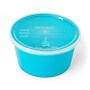 Medline Denture Containers, Aqua, 25/Pack (DYND70293Z)~#|#~E845FDCF-CBBF-4FD0-8CC4BB16F8EDACAF_sc7