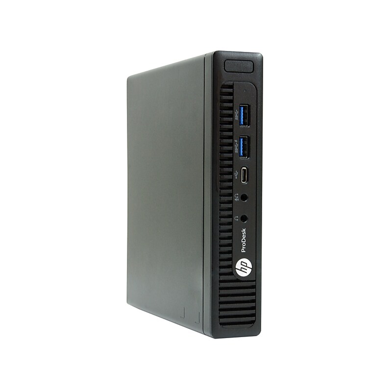HP ProDesk 600 G2 MINI Refurbished Desktop Computer, Intel Core i5-6500T 2.5GHz, 16GB RAM, 512GB SSD, Windows 10 Pro image 1