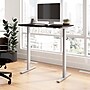 Bush Business Furniture Move 60 Series 48"W Electric Height Adjustable Standing Desk, Mocha Cherry (M6S4824MRSK)~#|#~E84C9FE1-0557-417C-B5C2D8917FC9E2E5_sc7