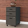 Bush Business Furniture Cubix 3-Drawer Mobile Vertical File Cabinet, Letter/Legal Size, Lockable, Slate (WC84853PSU)~#|#~E851FBB9-5D93-4F3B-9E57012DBB77BAF1_sc7