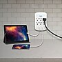 PRIME 6-AC Outlet and 2-USB Port Grounded Surge Protector Wall Tap, 950-Joules, White (PBSU072)~#|#~E854FF26-E067-456C-AF7214BA1D356657_sc7