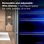 TCL See-Through Door Glass Door Refrigerator, 4.24 Cu. Ft., Stainless Steel (TRV132FAS)~#|#~E8558096-682E-4634-B47CB446C46E94E0_sc7