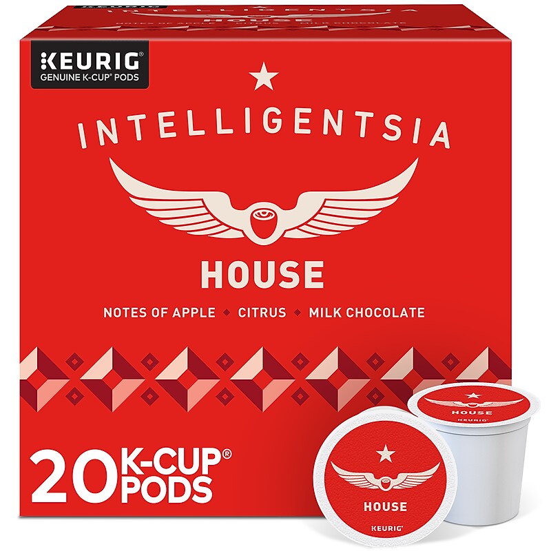 Intelligentsia House Coffee Keurig® K-Cup® Pods, Light Roast, 20/Box (5000371868) image 1