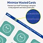 Avery Square Rounded Corners Integrated Cards, Matte White, 300/Pack (19479399836)~#|#~E85827B7-1F92-4269-A6689966B23AC1AA_sc7
