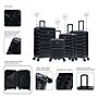 InUSA Trend 4-Piece Hardside Spinner Luggage Set, TSA Checkpoint Friendly, Black (IUTRESMLXL-BLK)~#|#~E85F81C0-FE8D-429E-92B1707BA2270625_sc7