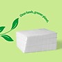 Perk™ Eco Recycled Lunch Napkin, 1-ply, White, 400 Napkins/Pack (CW20179)~#|#~E860981A-107A-49DA-80EBC00F45D82C9D_sc7