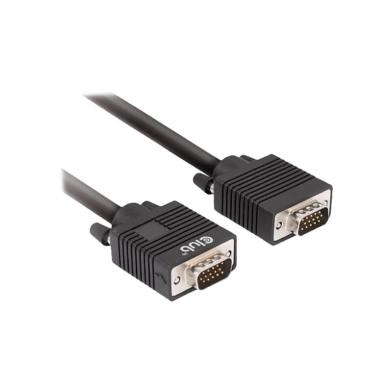 Club 3D 33' VGA Audio/Video Monitor Cable, Black (CAC-1710) image 1