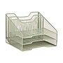 Staples 5-Compartment Metal Mesh File Organizer, Sage Green (ST63829)~#|#~E8713FCB-411B-48F2-ABF35D335CDCE87E_sc7