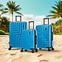 DUKAP Zahav 3-Piece Hardside Spinner Luggage Set, TSA Checkpoint Friendly, Teal (DKZAHSML-TEA)~#|#~E8723112-D051-4D5E-941CE4094D91E9BE_sc7