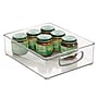 iDESIGN Small Stackable Plastic Storage Bin, Clear (63698)~#|#~E872D1A9-9486-4F43-8A7A374EC03E4BEF_sc7