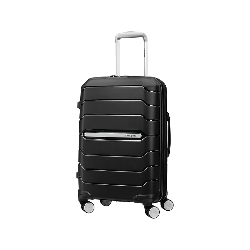 Samsonite Freeform 21.25" Hardside Carry-On Suitcase, 4-Wheeled Spinner, TSA Checkpoint Friendly, Black (78255-1041) image 1