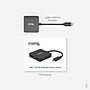 Plugable USB-C to HDMI Adapter, Male to Female/Female, Black (USBC-MSTH2)~#|#~E874DC2B-A023-4A93-92BB7EDDABFC851C_sc7