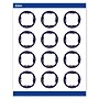 Avery Silver-Navy Matte Blank Card, White, 120/Pack (S00-FHS)~#|#~E87BAC91-D92B-4E8D-AD877FA26AFDEA3E_sc7