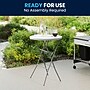 Flash Furniture Elon Folding Table, 31.25" x 31.25", Granite White (DADYCZ80R2BAR)~#|#~E87BCB92-FDFB-4F51-9E113EE03043B7BA_sc7