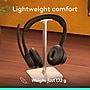 Logitech Zone 305 Wireless Noise Canceling Bluetooth Stereo Headset, USB-C, MS Certified (981-001452)~#|#~E87BCD04-15C4-41CE-88F87A9C7796511F_sc7