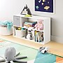 Whitmor 23.86" x 40.04" Cubbies, White (6436-1603-WHT)~#|#~E87D43BC-BA84-4716-8F2C5342053CB04B_sc7