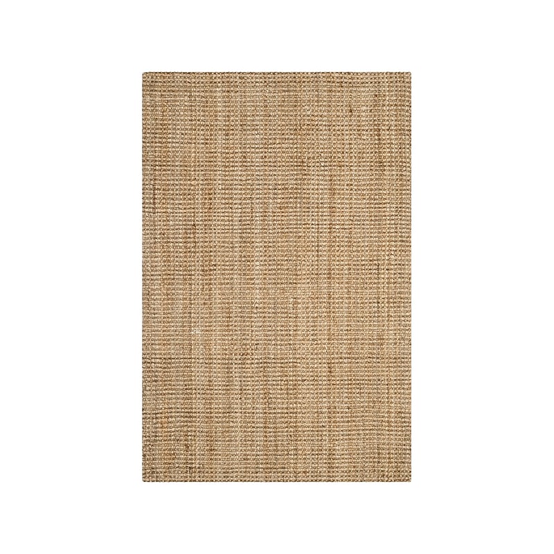 Safavieh Natural Fiber Collection 6' x 8' Rectangle Indoor Area Rug, Handmade, Jute, Natural (NF747A-68) image 1