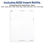 Avery Customizable Name Badge Insert Refills, 3" x 4", White, 600/Pack(35392)~#|#~E87F7A67-F855-4EF1-802206D8CDAFC340_sc7