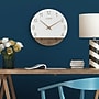 La Crosse Clock 12" Sierra Wood Quartz Analog Wall Clock (404-3630B)~#|#~E8825199-BBC2-41FF-820432944B2AFB0F_sc7