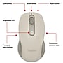Staples TECH Wireless Ambidextrous Optical Mouse, Warm White (ST63687-CC)~#|#~E8852AC2-476A-4963-82665E80C4257E40_sc7